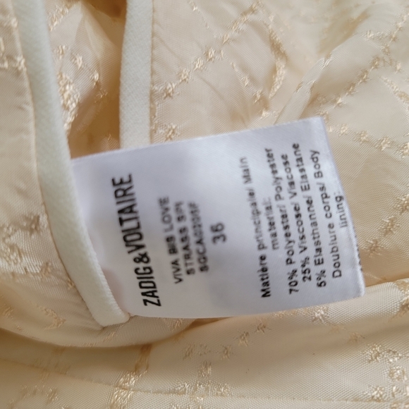 Zadig & Voltaire LOVE Blazer 36 - Picture 6 of 16